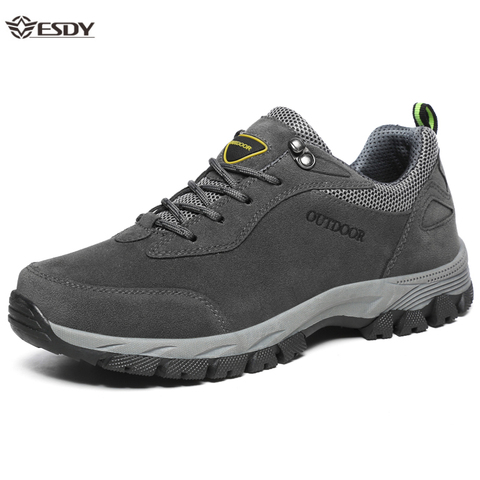 Zapatillas deportivas de talla grande para hombre, zapatos informales a la moda, transpirables, cómodas, para caminar al aire libre, para primavera y otoño, 49 ► Foto 1/6