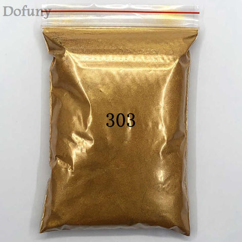 50g de oro real en polvo pigmento manualidades para manicura clásica oro brillo polvo Flash polvo de recubrimiento de pintura ► Foto 1/6