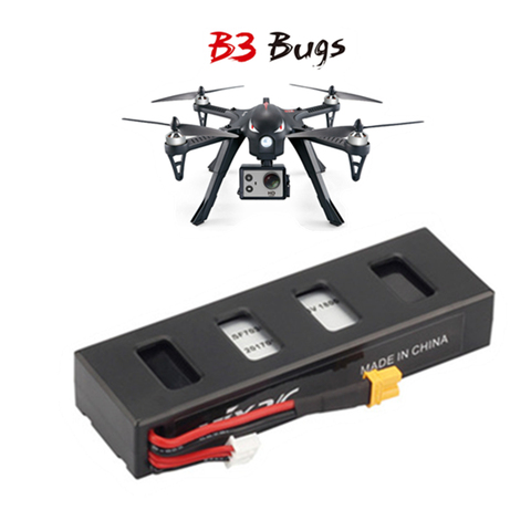 Batería de 7,4 v y cargador para MJX R/C Bugs 3 B3 7,4 V 1800mah 25C li-po para MJX B3, recambios de cuadrirrotor RC, accesorios ► Foto 1/5