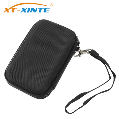 Estuche de viaje para disco duro EVA a prueba de golpes, bolsa de transporte protectora para HDD SSD, almacenamiento con cremallera para Samsung T5 X5 SD-E60 Extreme500 510 M.2 ► Foto 1/5