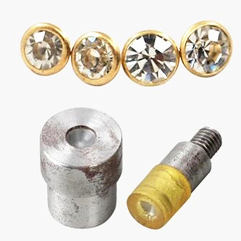 1pc Metal Rivets Mold for Crystal Diamond Double Cap Rivets for Leather .Rivet Installation Tool. Rivets Die ► Foto 1/3