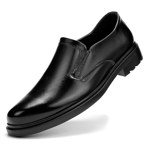 Jumpmore 2022 zapatos de negocios de moda Cuero clásico trajes para hombres zapatos de vestir Casual Slip On Loafer talla 38-49 ► Foto 1/6
