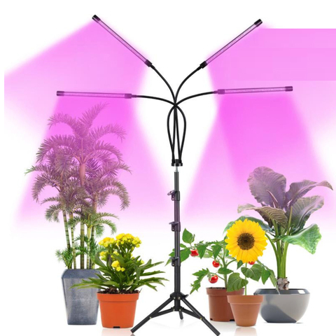 Luz LED de cultivo de espectro completo, 9W, 18W, 27W, 36W, 5V, USB con soporte para planta de interior, plántulas, tienda de verduras, Fitolampy ► Foto 1/6