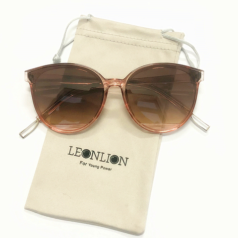 LeonLion 2022, nuevas gafas De Sol a la moda, gafas De Sol Vintage para mujer, gafas De marca De lujo con espejo, gafas clásicas Vintage, gafas De Sol para mujer UV400 ► Foto 1/6