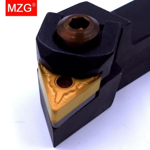 MZG WTJNR-inserto externo de carburo de 20x20 y 25mm, portaherramientas de torneado, torno CNC, mecanizado, cenador, portaherramientas, barra de corte ► Foto 1/6