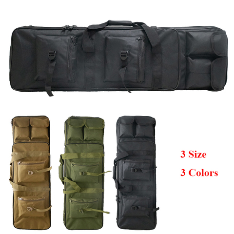 81/94/118cm de Nylon funda de pistola Rifle táctico equipo militar caza de Airsoft Rifle funda pistola de protección bolsa de mochila ► Foto 1/6