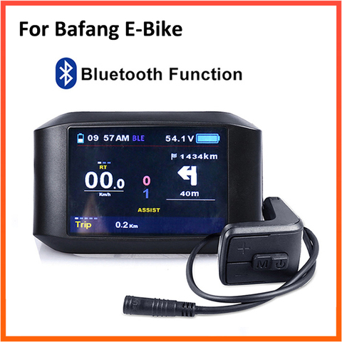 Pantalla 750C para bicicleta eléctrica BAFANG BBS BBS01 BBS02 BBS03 BBSHD, Motor de bicicleta de accionamiento medio, Bluetooth, pantalla inalámbrica, compatible con IOS ► Foto 1/6