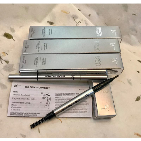 It cosmetics-lápiz para cejas, 0,16g, doble cabeza, marrón, pincel para cejas ► Foto 1/4