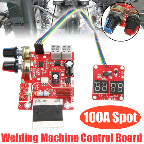 Nueva máquina de soldadura por puntos de NY-D01 Junta de Control 100A máquina de soldadura por puntos controlador de tiempo actual Panel de Control módulo ► Foto 1/6