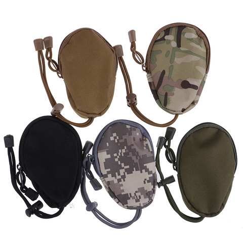 1 Uds., bolso militar del ejército, pequeño llavero de bolsillo, estuche de cremallera, paquete de puerta EDC, Mini llavero, porta monedas, bolsa para hombre ► Foto 1/6