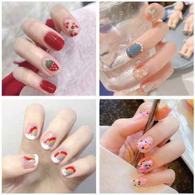 Lamemoria-adhesivo para la decoración de uñas, para manicura artesanal, copos de nieve brillante, esmalte de uña con lentejuelas, tiras, accesorios ► Foto 1/6