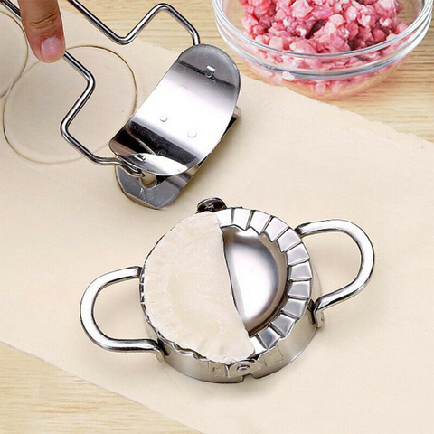 Molde para Bola de masa hervida Lazy de acero inoxidable, molde para hacer raviolis, accesorios para hornear, fabricante de dumplings de cocina para el hogar ► Foto 1/6