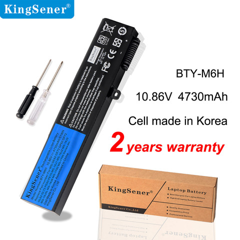 KingSener BTY-M6H batería para portátil MSI GE62 GE72 GP62 GP72 GL62 GL72 GP62VR GP72VR PE60 PE70 MS-16J2 MS-16J3 MS-1792 MS-1795 ► Foto 1/6