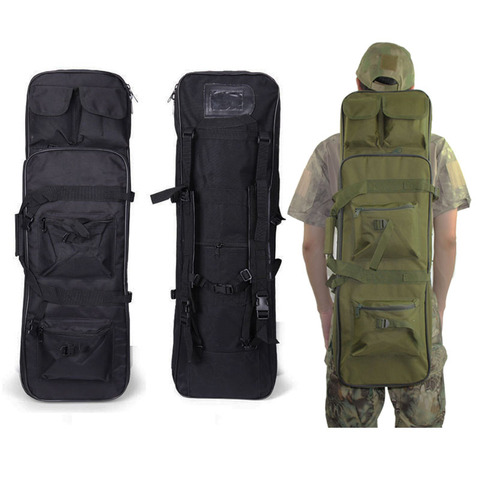 Nylon Rifle bolsa pistolera 85cm 95cm 120cm arma del Airsoft de francotirador mochila al aire libre militar caza accesorios Arma funda protectora ► Foto 1/6