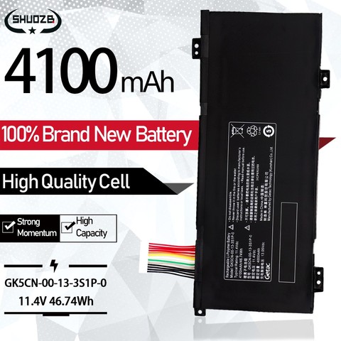 Nuevo GK5CN-00-13-3S1P-0 GK5CN batería del ordenador portátil para Getac GK5CN5Z GK7CN6S serie MECHREVO X8Ti Z2 MACHENIKE T90 más T90-T3p F117-B ► Foto 1/6