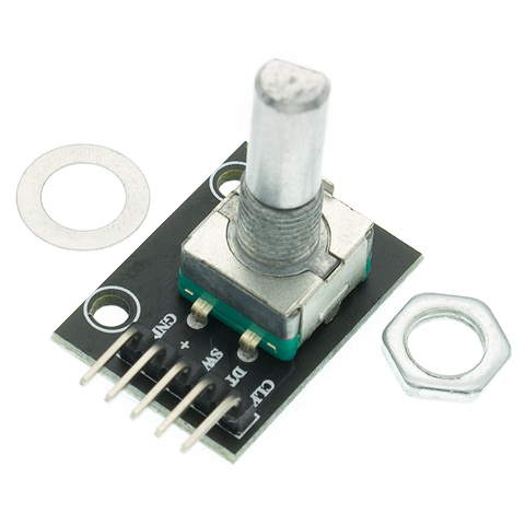 Módulo Codificador rotativo, desarrollo de Sensor de ladrillo para arduino, Dropshipping KY-040 ► Foto 1/3