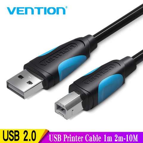 Vention USB 2,0 Cable de impresora tipo A macho B sincronizar datos 10m USB de 1,5 m Cable para impresora Canon Epson escáner HP impresora USB ► Foto 1/6