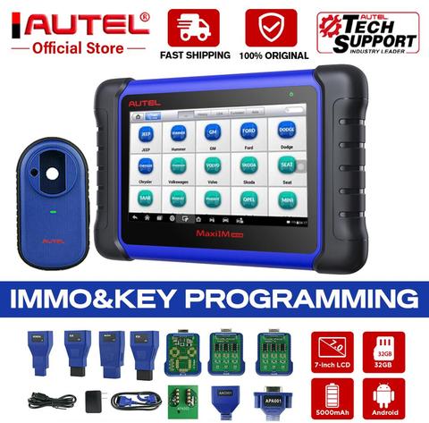 Autel-Programador de llave para coche, sistema de programación de cerrojo con herramienta de diagnóstico con actualización de Auro OtoSys IM100, con servicio IMMO y OBD2, modelo MaxiIM IM508 ► Foto 1/6