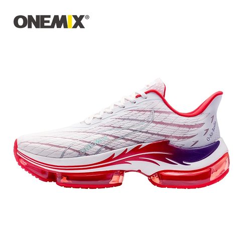 ONEMIX-Zapatillas de correr para hombre y mujer, deportivas transpirables para gimnasio y caminar, novedad de 2022 ► Foto 1/6