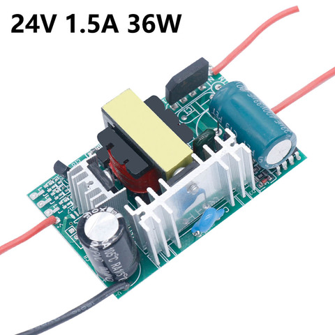 Fuente de alimentación 12-24V controlador LED 220V a DC24V 1A luz 12 V 6-60 W para 24V 1A 1.5A transformadores de luz LED 12 voltios para LED ► Foto 1/6