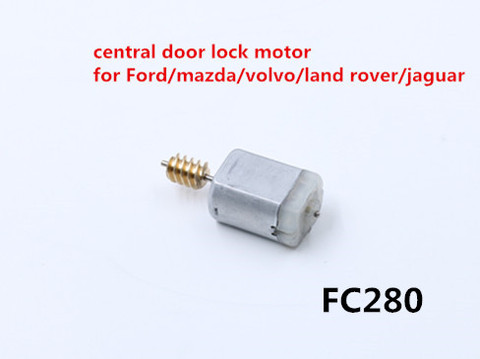 Actuador de cerradura de puerta central automático universal para Ford KUGA/mazda/land rover/volvo/jaguar soporte de cepillo de carbono ► Foto 1/6