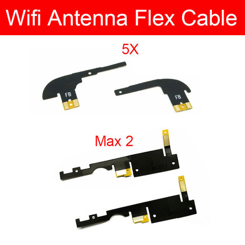 Antena de señal Cable flexible para Xiaomi Mi Max 2/Mi 5X Antena de señal Wifi izquierda derecha Cable de cinta flexible piezas de repuesto de reparación ► Foto 1/3