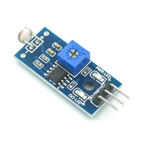 Módulo de Sensor fotosensible de detección de luz de resistencia sensible óptica para arduino, Kit DIY de 4 pines ► Foto 1/5