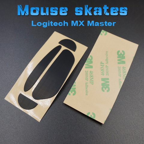 Almohadillas para patines de ratón, 1 Uds., 3M, para Logitech mx master 2s 3, ratón Gaming, 0,6 MM, repuesto de calcomanías de pies deslizantes ► Foto 1/4