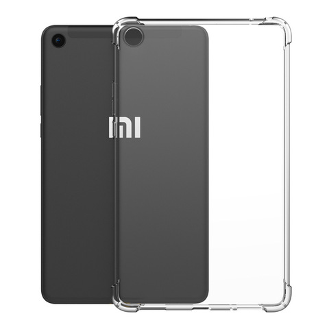 Funda transparente para Xiaomi Mipad 2/3/4, funda trasera de silicona TPU a prueba de golpes para Xiaomi Mi Pad 4 Plus 10,1 ► Foto 1/6