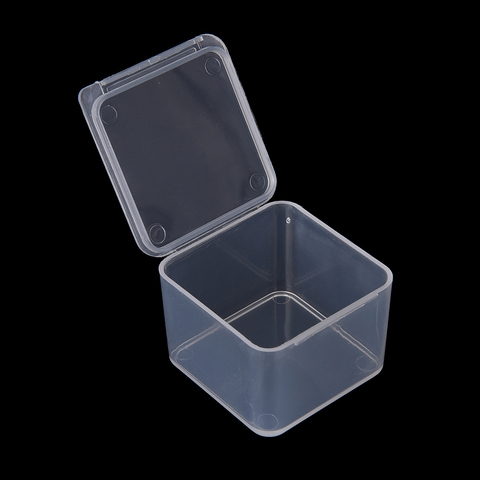 imperdonable Panda Planificado Caja pequeña cuadrada de plástico transparente, contenedor de acabado, caja  de almacenamiento de 4x4x2,8 CM 1 unidad - Historial de precios y revisión  | Vendedor de AliExpress - ZT-HomeImprovement Store | Alitools.io
