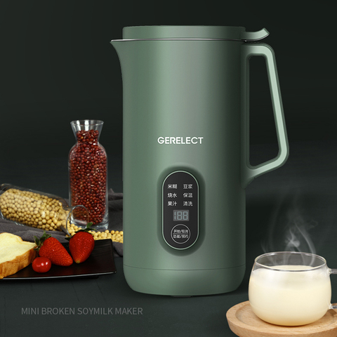 Licuadora eléctrica inteligente para hacer leche de soja, máquina multifunción para suplemento de desayuno, sin filtro, 350ml ► Foto 1/6