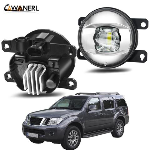 Montaje de luz antiniebla para coche Nissan Pathfinder R51 2005-2012, lente LED derecha e izquierda, luz antiniebla, lámpara de circulación diurna de 30W, 8000LM, 12V ► Foto 1/6