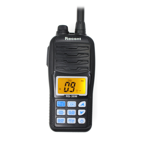 Intercomunicador a prueba de agua 80CH IP-X7 Flash y flotador portátil VHF RS-36M MHz 161.450 Marine Radio 156.000 ► Foto 1/6