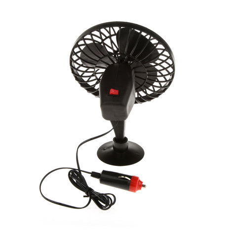 Mini ventilador de aire frío para coche, enfriador Universal para vehículo, camión, CC de 12V ► Foto 1/6