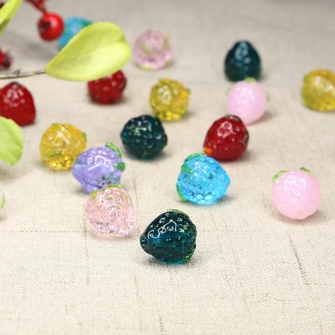 1mm 15x13mm de esmalte de color cuentas de cristal AB multicolor Sapcer cuentas de vidrio para fabricación de joyería DIY pulsera hecha a mano ► Foto 1/6