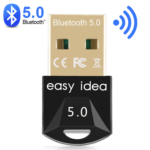 Adaptador Bluetooth 5,0 receptor Bluetooth 5,0 Dongle, transmisor de alta velocidad, Mini adaptador USB para PC, ordenador y portátil ► Foto 1/6