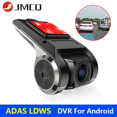 JMCQ-reproductor Multimedia con Android 8,0, dispositivo DVR con USB, ADAS, sin cámara trasera, sensor G, detección de movimiento, con tarjeta TF ► Foto 1/6