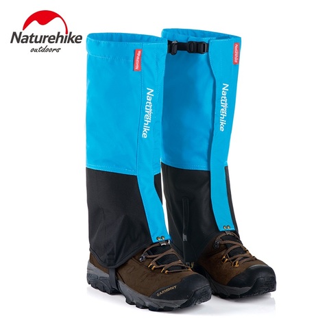 Naturehike-Zapatillas de senderismo al aire libre, cubierta para acampar, senderismo, escalada, esquí, botas impermeables, polainas para nieve, calentador de piernas ► Foto 1/6