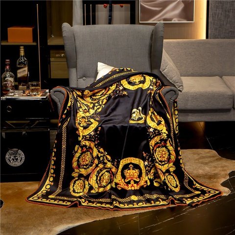 Manta de lana textil hogar Sofá cama cubierta con un tamaño de