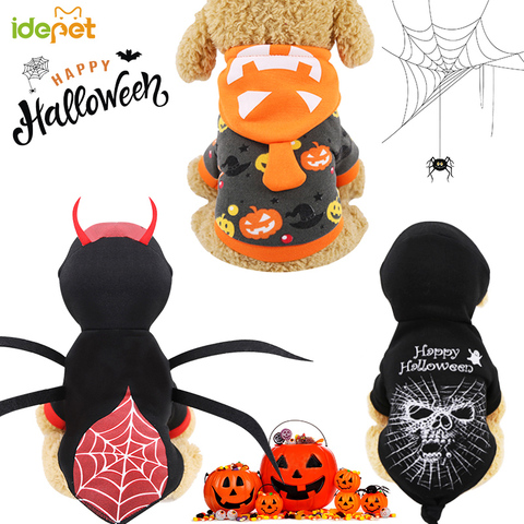 Ropa cálida para mascotas, Abrigo con capucha para mascota, chaqueta, disfraz para Chihuahua, perro Yorkshire, ropa personalizada para Halloween, 45 ► Foto 1/6