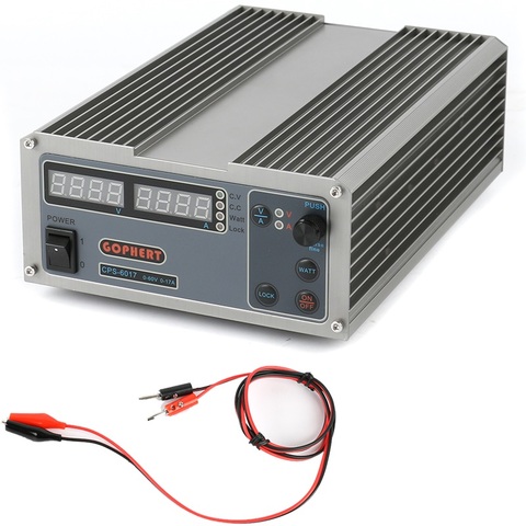 Fuente de alimentación de laboratorio profesional CPS-6017, Kit de reparación de teléfono Digital ajustable de alta potencia, 1000W, 60V, 17A, CC, 220V ► Foto 1/6