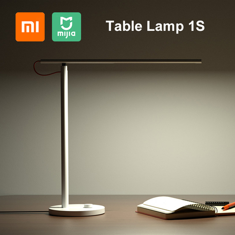 Xiaomi-Lámpara de escritorio inteligente Mijia 1S, 4 modos de luz, 25000h, Uselife, 9W, Apple HomeKit, Control por voz por aplicación Mi Home ► Foto 1/6