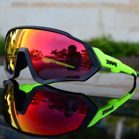 Gafas polarizadas para ciclismo, 5 lentes con protección UV400 para ciclismo de montaña o de carretera, 2022 ► Foto 1/6