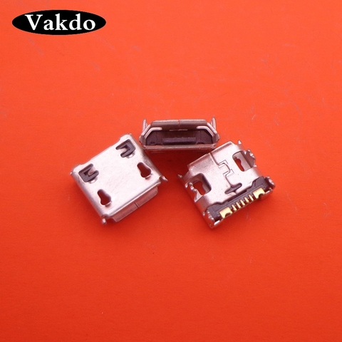 Mini puerto de carga micro USB para Samsung C3322, conector USB, Micro USB, DIP4, reparación de repuesto, 10 Uds. ► Foto 1/2