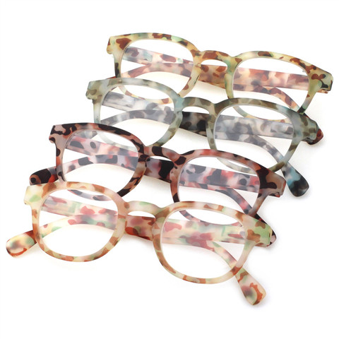 WORSUMMA gafas de lectura redondas, bisagra de resorte, gafas de lectura masculinas y femeninas, dioptrías 0,5 1,75 2,0 3,0 4,0 0,5. 06 lentes Color ► Foto 1/6