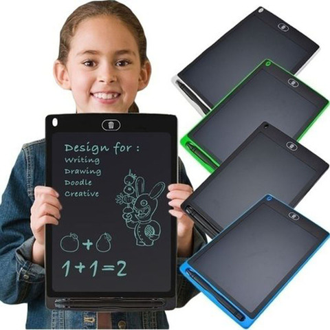 Tablero de dibujo electrónico de 8,5 pulgadas, tableta de escritura con pantalla LCD, tabletas de dibujo gráfico Digital, tableta electrónica de escritura a mano, tablero + bolígrafo ► Foto 1/6