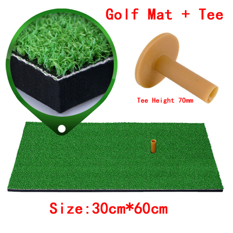 PGM-alfombra de Golf para entrenamiento, tapete de césped de entrenamiento con juegos, para patio trasero, Aire libre, interior, entrenamiento con 1 camiseta ► Foto 1/6