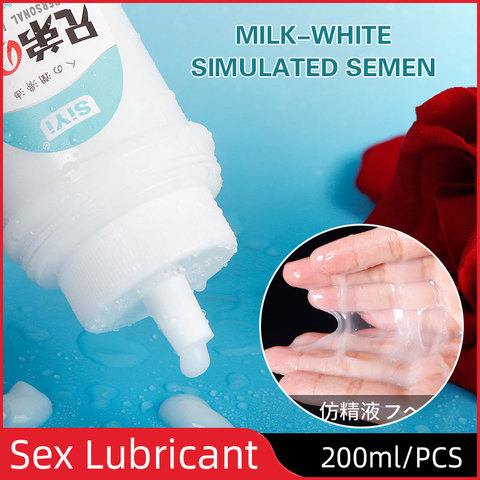 Japón AV simular lubricante tipo Semen para lubricante Sexual productos a base de agua Personal sexo aceite lubricante Sexual Anal, productos sexuales para adultos ► Foto 1/5