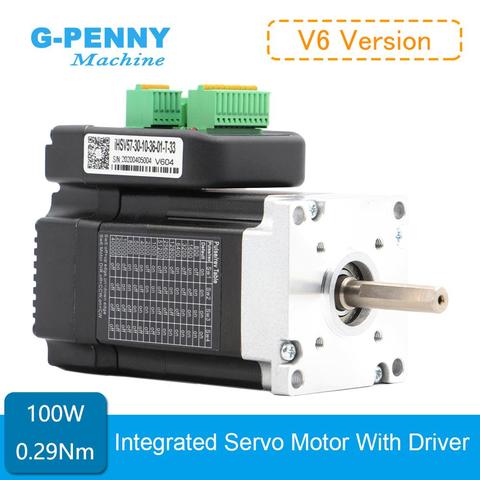 ¡Envío Gratis! Nema23 100 W 3000 RPM integrado Servo Motor con unidad 0.29Nm 41Oz-in 36vDC 6.0A 57x76mm ► Foto 1/6