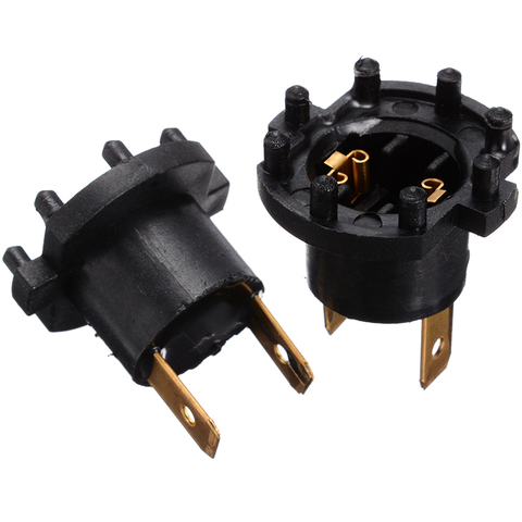 Marca nuevo 2 uds toma de faro conector de clavija adaptador soporte para Mazda 3 5 323 para Kawasaki para Aprilia ► Foto 1/6